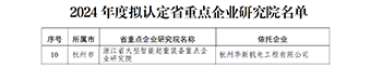 華新機(jī)電獲評浙江省重點(diǎn)企業(yè)研究院、省企業(yè)技術(shù)中心